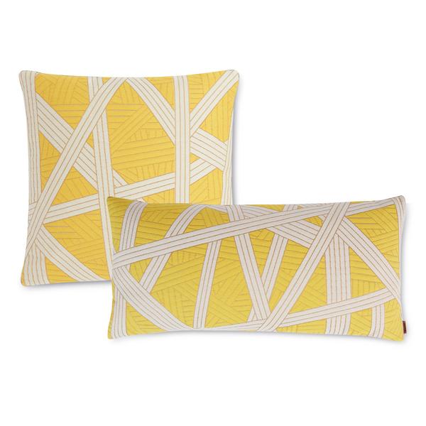 Missoni Home Nastri cushions, yellow