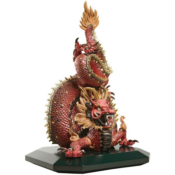 Lladró Skulptur Protective Dragon