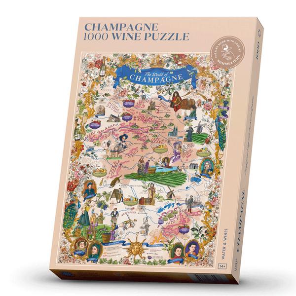Water & Wines Champagne Wine Puzzle