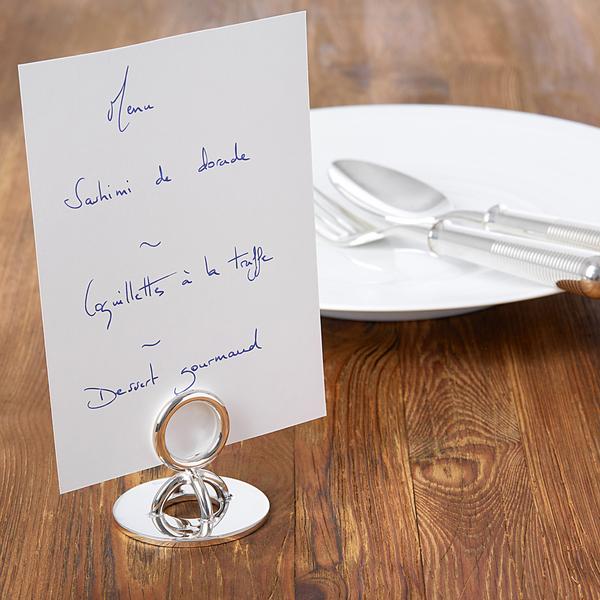 Ercuis Latitude menu holder