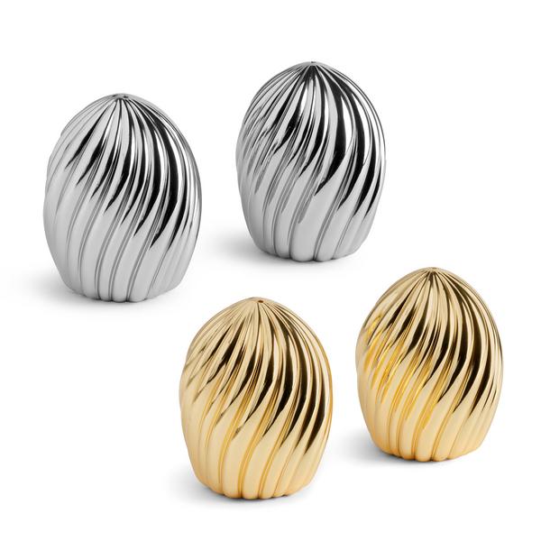 L'Objet Ripple salt and pepper shakers