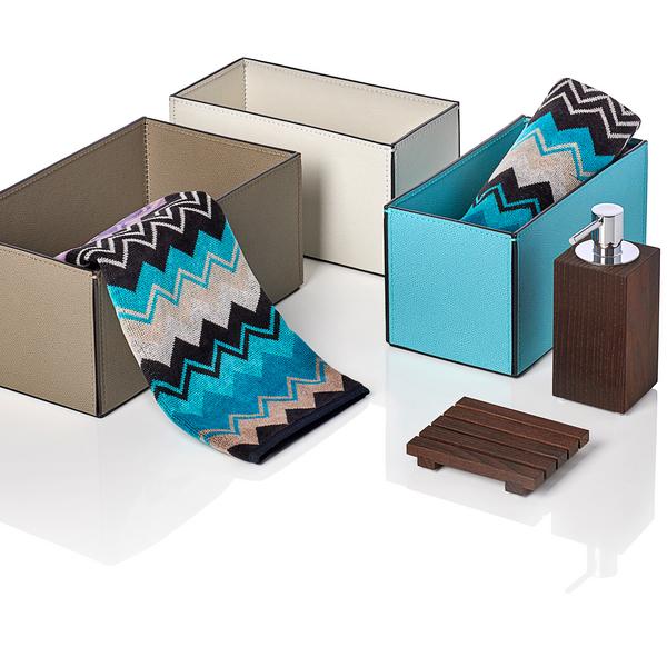 Giobagnara Suite leather baskets