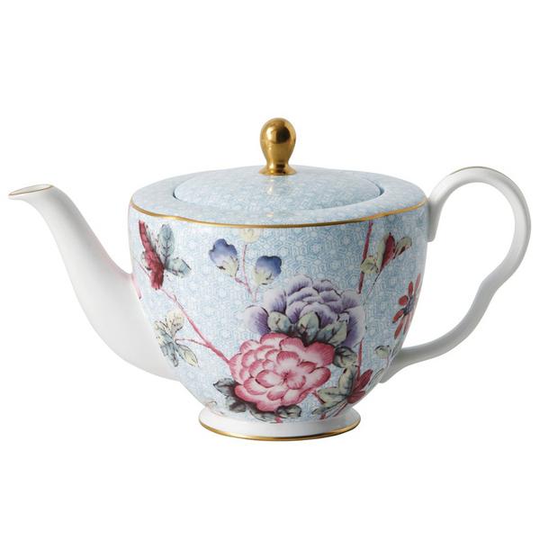 Wedgwood Cuckoo teapot, blue, large | artedona