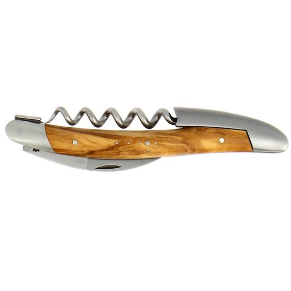 Forge de Laguiole Sommeliermesser Olivenholz, satiniert