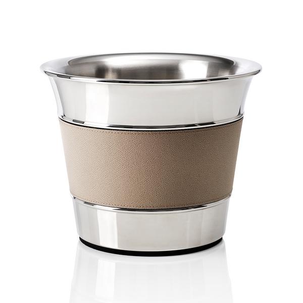 GioBagnara Ocean Champagne cooler for two to three bottles, stone