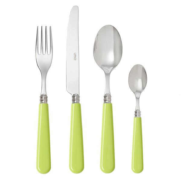 Capdeco Cambridge cutlery, bright green
