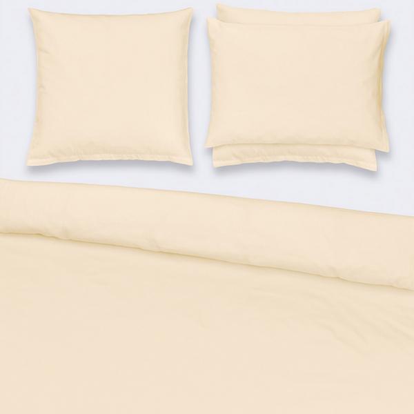 Christian Fischbacher Bettwäsche Satin, vanille