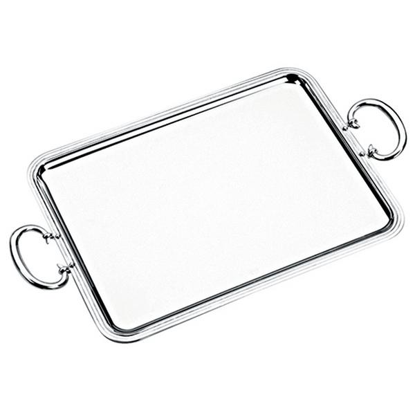 Christofle Albi trays with handles