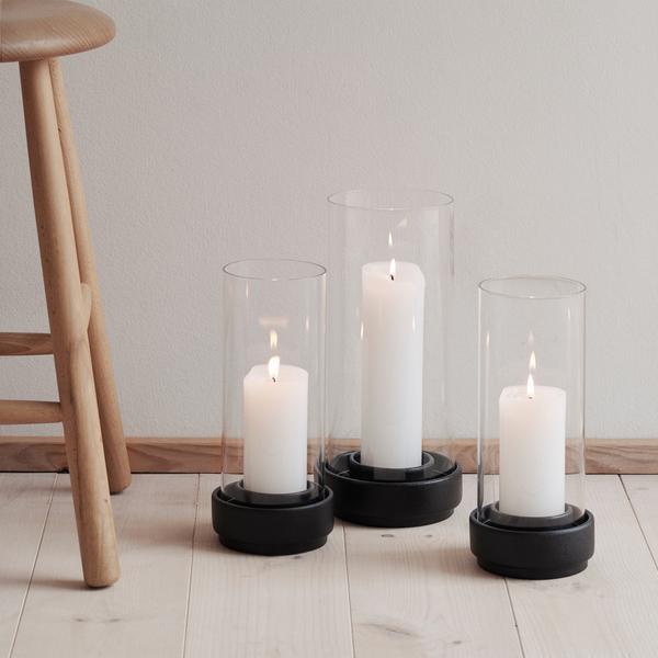 Stelton Classic hurricane lamps