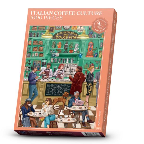 Water & Wines Italy Coffee Puzzle