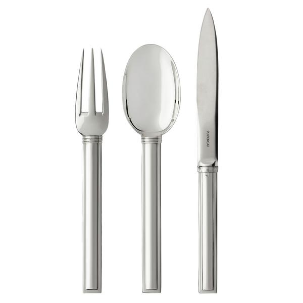 Puiforcat Cannes cutlery, sterling silver