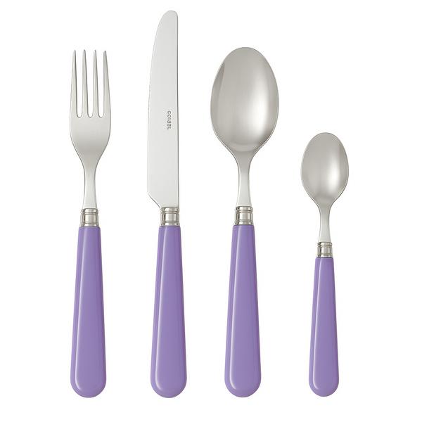 Capdeco Cambridge cutlery, lilac