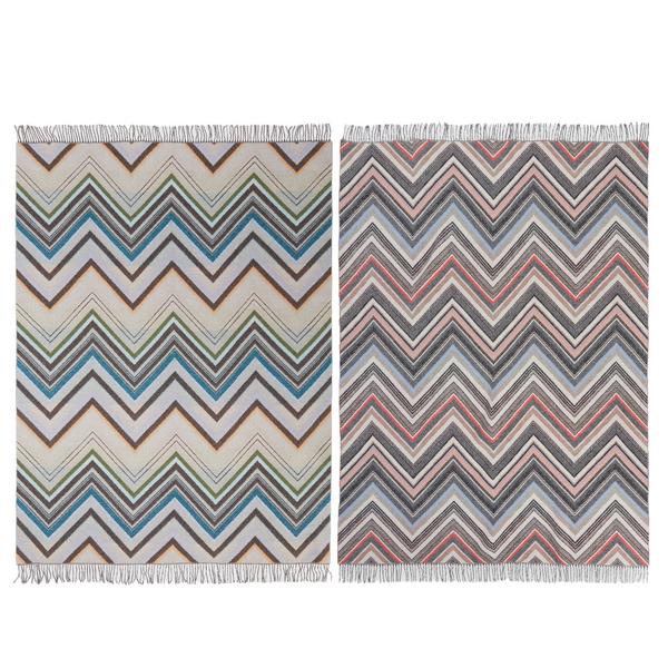 Missoni Home Chevron blankets