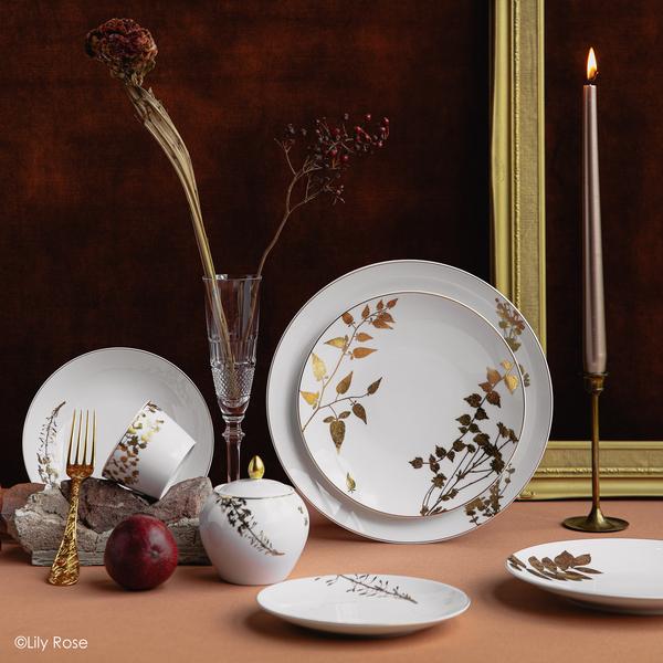 Bernardaud Vegetal Gold