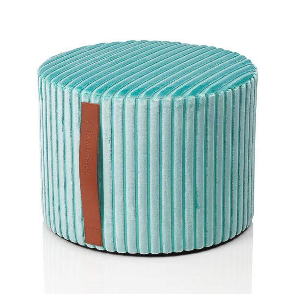 Missoni Home Pouf Coomba, türkis