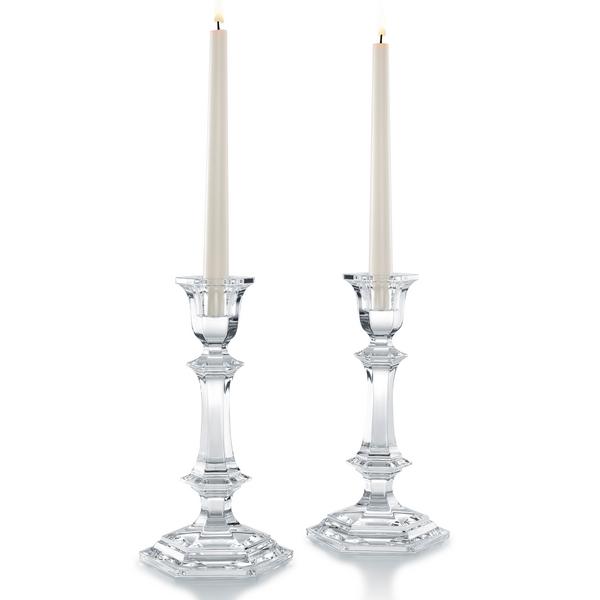 Baccarat Harcourt candlesticks, set of 2