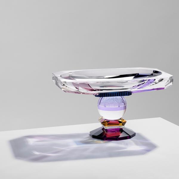 Reflections Copenhagen Georgia footed bowl