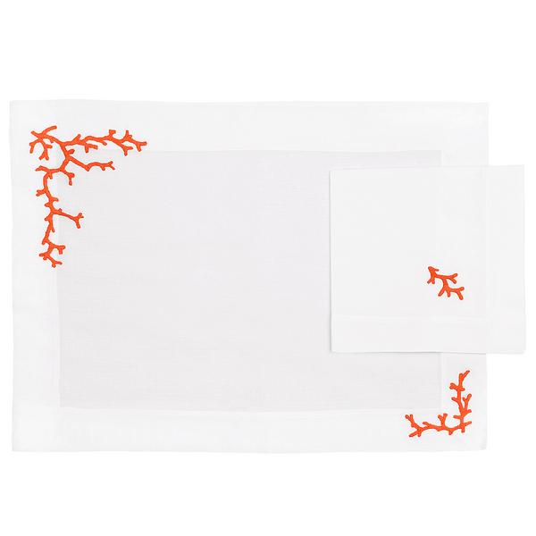 Eri Textiles Coral table linen