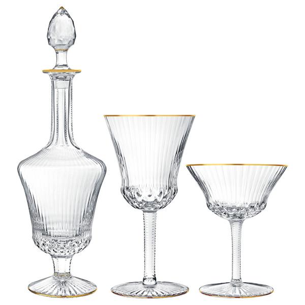 Saint-Louis Apollo Gold glasses