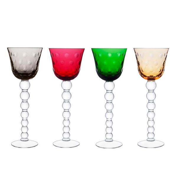 Saint-Louis Bubbles hock glasses