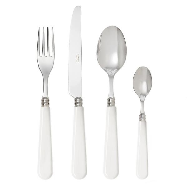 Capdeco Cambridge cutlery, white
