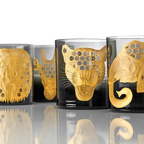 Artel Gläser African Safari Gilded
