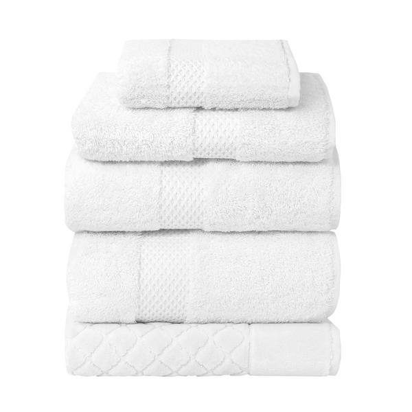 Yves Delorme Etoile terry towels, white
