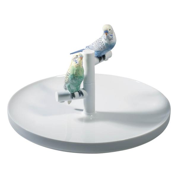 Lladró Schale Parrot Romance