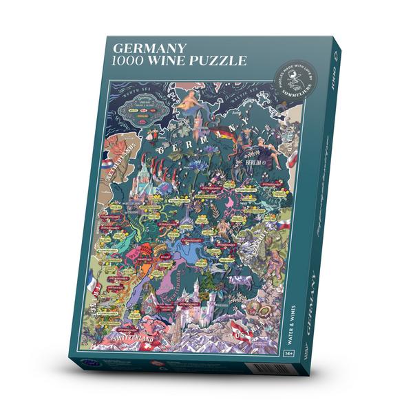 Water & Wines Wein-Puzzle - Deutschland