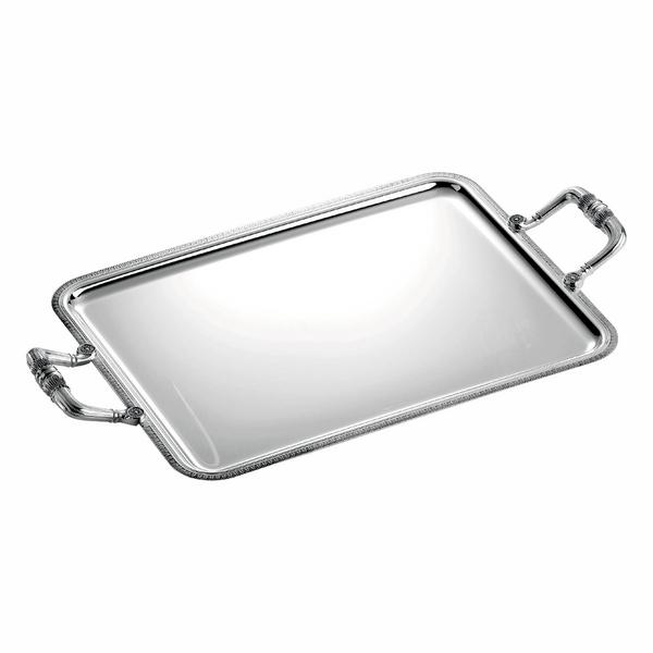 Christofle Tabletts mit Griffen Malmaison