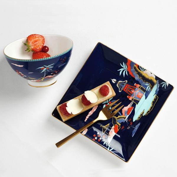 Wedgwood Wonderlust Blue Pagoda