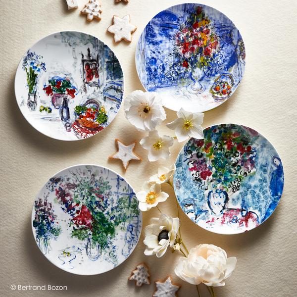 Bernardaud Les Bouquets de Fleurs - Marc Chagall