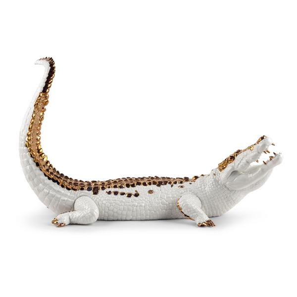 Lladró Skulptur Krokodil