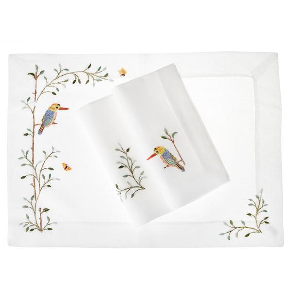Eri Textiles Birds table linen
