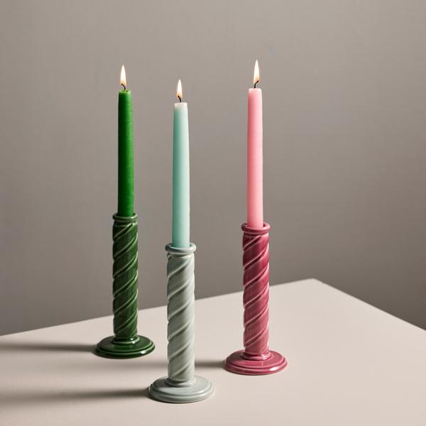 Gien Berlingot candle holders