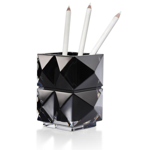 Baccarat Louxor pen holder, black