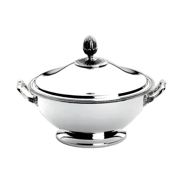Christofle Malmaison soup tureen with lid