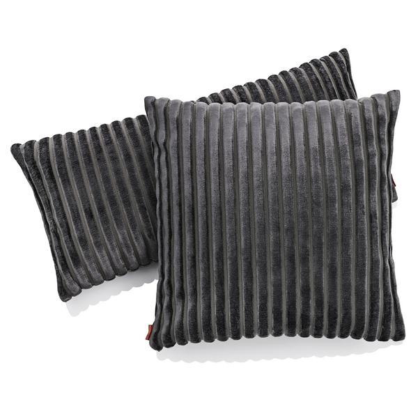 Missoni Home Coomba cushions, anthracite
