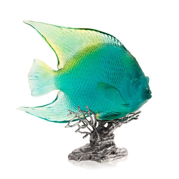 Daum Pfauen-Kaiserfisch Mer de Corail, türkis