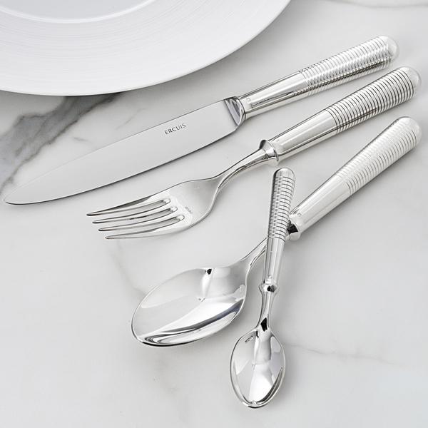 Ercuis Transat cutlery, silverplated