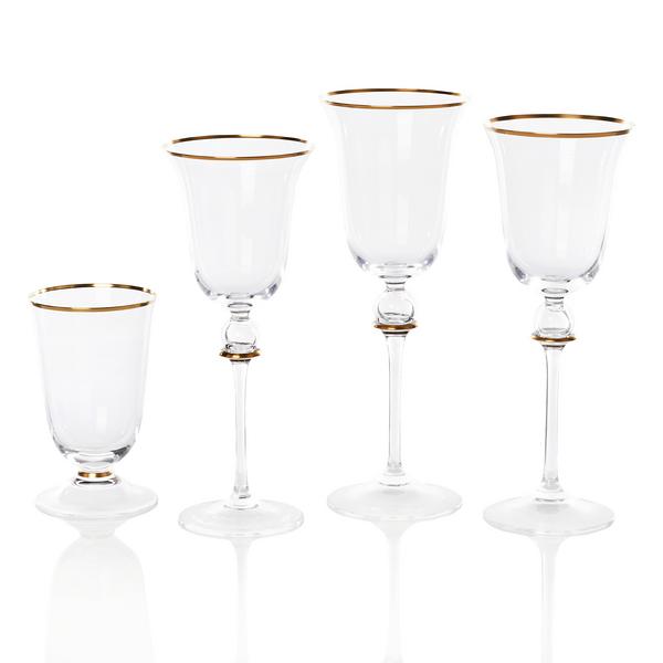 Theresienthal Juwel Gold glasses