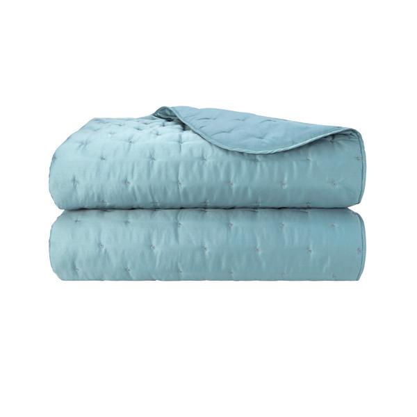 Yves Delorme Triomphe bed throws, fjord