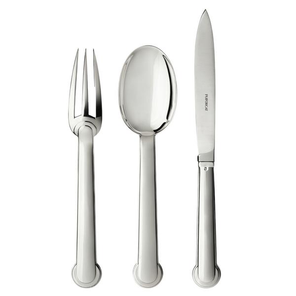 Puiforcat Annecy cutlery, sterling silver