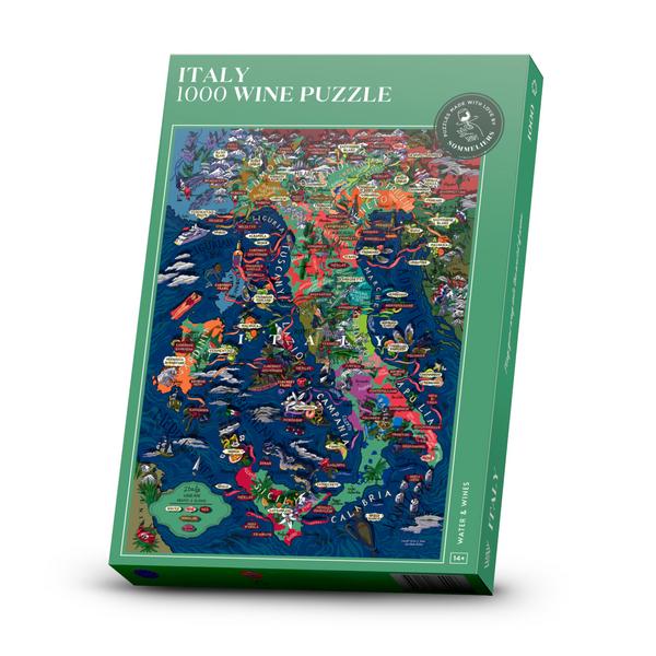 Water & Wines Italy Wine Puzzle
