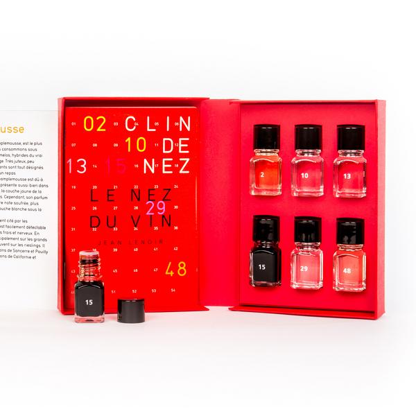 Jean Lenoir Le Nez du Vin, mini set, 6 aromas