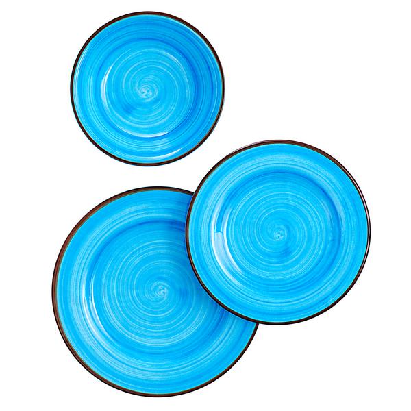 Mario Luca Giusti Saint-Tropez melamine plates, turquoise