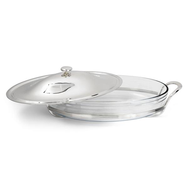 Greggio Millerighe baking dishes with Pyrexglass & cover