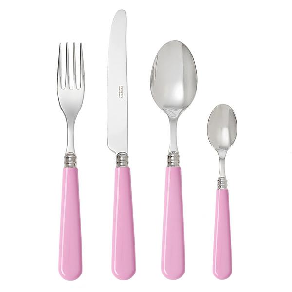 Capdeco Cambridge cutlery, pink