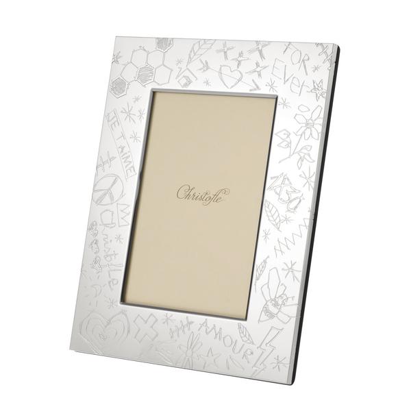 Christofle Graffiti - New Edition picture frames, silverplated