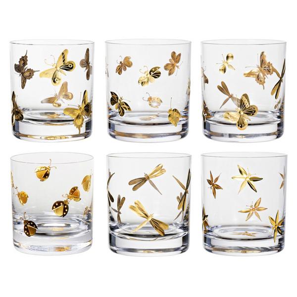 Artel Bugs Gilded tumblers